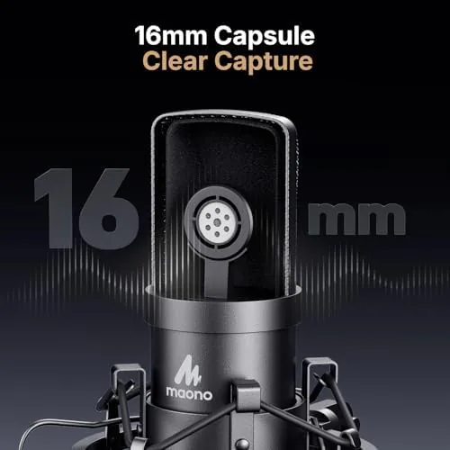 Comparison of the MAONO A04 with other USB condenser microphones