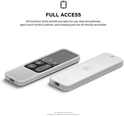 The elago R2 Slim Case for Apple TV 4K Siri Remote in real use