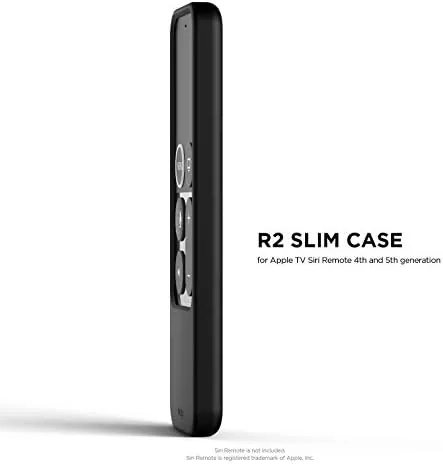 Close look at the elago R2 Slim Case for Apple TV 4K Siri Remote build quality