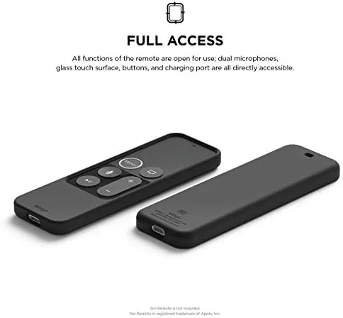 The elago R2 Slim Case for Apple TV 4K Siri Remote in real use