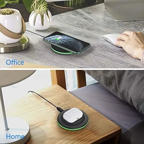 Close look at the Yootech [2 Pack] Wireless Charger,10W Max Wireless Charging Pad | build quality