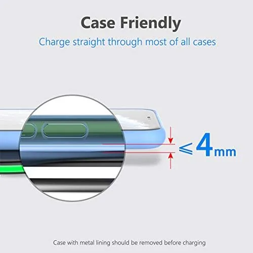 Another view of the Yootech [2 Pack] Wireless Charger,10W Max Wireless Charging Pad |