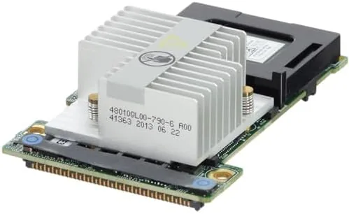 Dell PERC H710 Mini Mono RAID controller card with heatsink