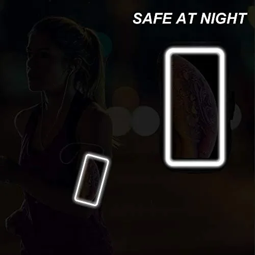 Phone screen visible and usable through the clear film <a href=
