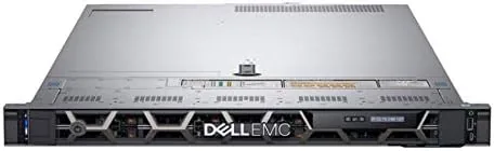 Rear view of the R640 showing power supplies and management ports