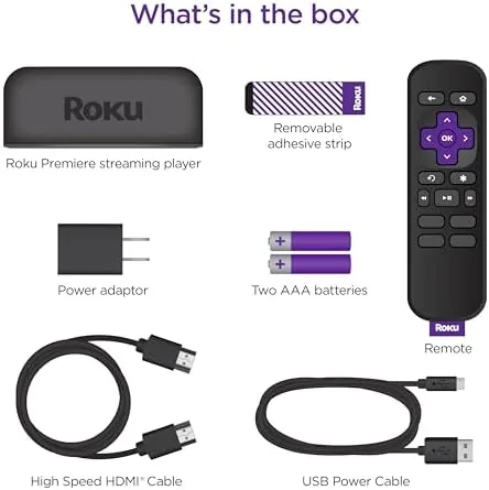 Roku Premiere compared side by side with a streaming stick