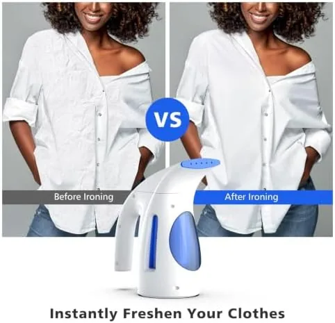 The HiLIFE Steamer for Clothes, Portable Handheld Clothing Steamer, 240ml Big compared in context