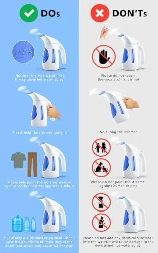 Testing the HiLIFE Steamer for Clothes, Portable Handheld Clothing Steamer, 240ml Big over two weeks