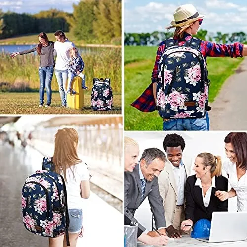 Testing the CAFELE 17.3 Inch Laptop Backpack for Women Business Travel,Computer Purse over two weeks