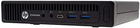 Detail shot of the HP EliteDesk 800 G2 Desktop Mini Business PC, Intel Quad-Core features