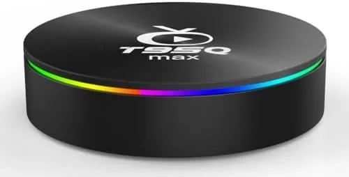 Close look at the Android 11.0 T95Q max Amlogic S905X4 with 4GB RAM 32GB build quality