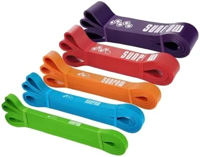 SUNPOW Pull Up Assistance Bands, Set of 5 Heavy Duty Resistance Bands for Men Review: Tested and Rated