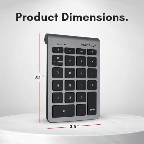 Testing the Macally Bluetooth Number Pad for Laptop - Wireless Numeric Keypad over two weeks