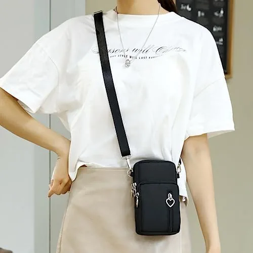 Close look at the Small Crossbody Bag for Women - Mini Phone Purses with build quality