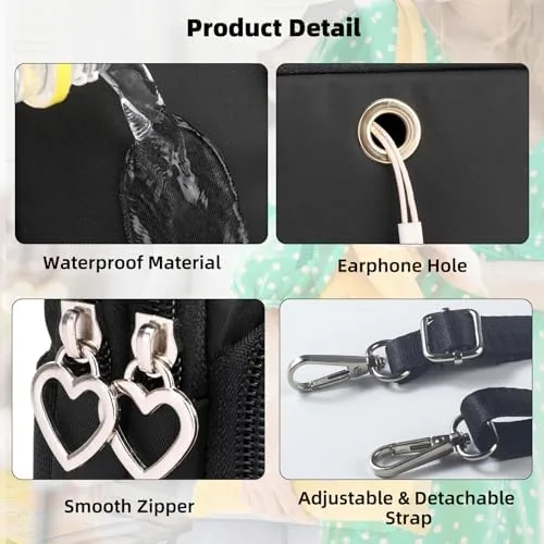 Testing the Small Crossbody Bag for Women - Mini Phone Purses with over two weeks