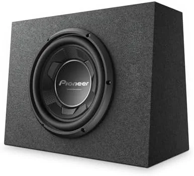 Overview of the PIONEER TS-WX106B Pre-Loaded 10" Subwoofer with Enclosure 1100W Max |