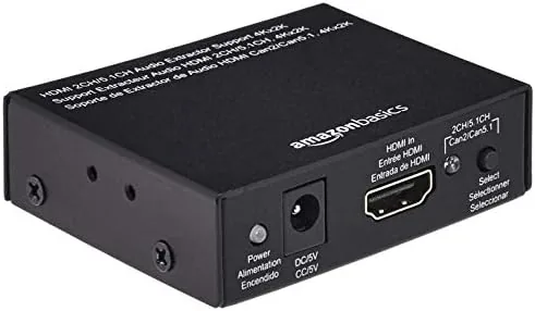 Overview of the Amazon Basics 4K @30Hz HDMI to HDMI and Audio Extractor