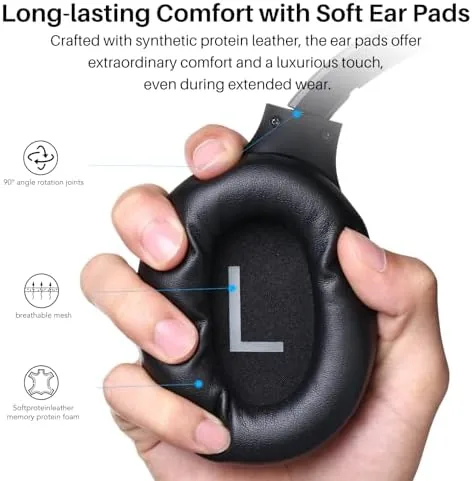 Testing the TOZO Hybrid Active Noise Cancelling Headphones, Hi Res Audio | over two weeks