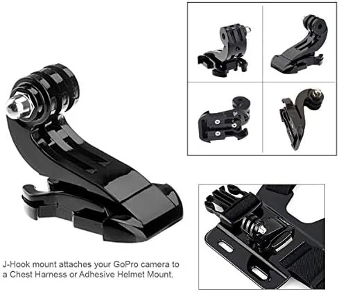The Action Camera Accessories Head Strap Mount Chest Harness | Compatible compared in context