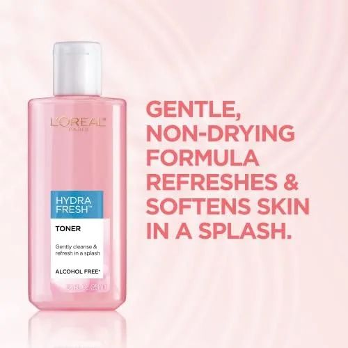 Close look at the L'Oreal Paris Skincare HydraFresh Toner Face Toner with Pro-Vitamin B5 build quality