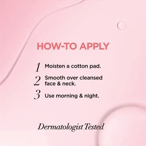 The L'Oreal Paris Skincare HydraFresh Toner Face Toner with Pro-Vitamin B5 in real use