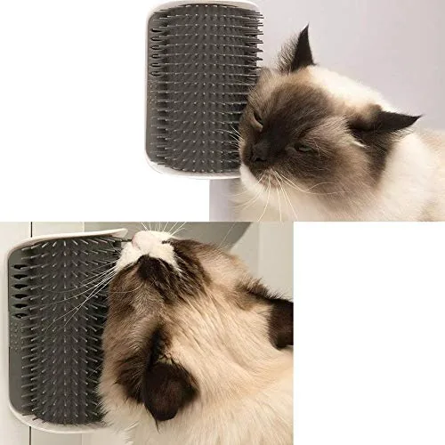Comparison of the self groomer with a manual brush and electric deshedder