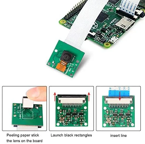 The DORHEA Raspberry Pi Mini Camera Video Module 5 Megapixels 1080p in real use