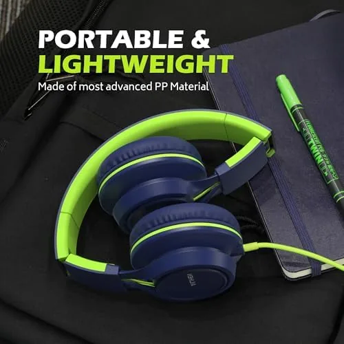 The Wired Headphones with Mic for School Kids Boys Girls Teen compared in context