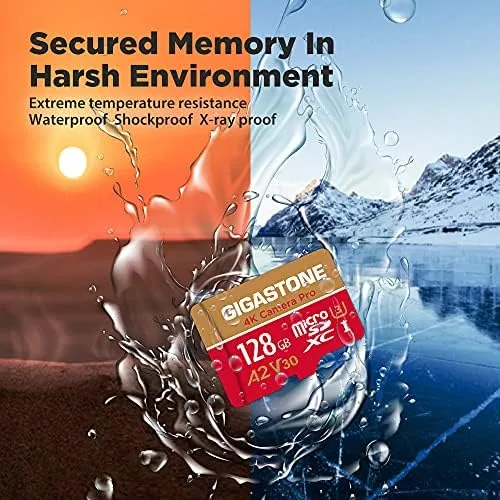 Testing the 【5-Years Data Recovery】 GIGASTONE 128GB Micro SD Card, 4K Video over two weeks