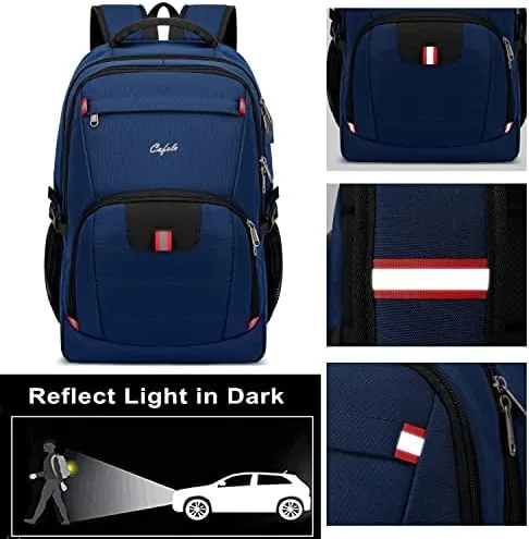 The CAFELE 17.3 Inch Laptop Computer Backpack College School Bookbag Business compared in context
