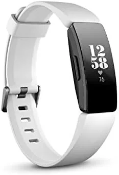 Fitbit Inspire HR Heart Rate and Fitness Tracker With S and L Bands, White Review: Tested and Rated