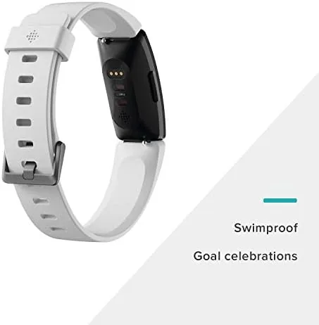 The Fitbit Inspire HR Heart Rate and Fitness Tracker With S in real use