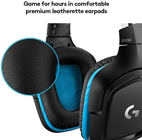 The Logitech G432 next to a HyperX Stinger and a generic headset