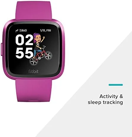Close look at the Fitbit Versa Lite Edition Smart Watch, One Size (S and build quality