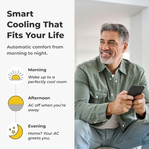 The Sensibo Sky, Smart Wireless Air Conditioner Controller. Quick & Easy compared in context
