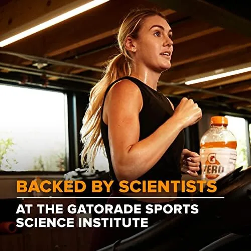 The Gatorade Zero Sugar Thirst Quencher Sports Drinks, Lemon-Lime, 20 Ounce in real use