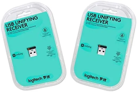 Another view of the Logitech USB Unifying Receiver - 2 Pack