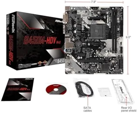 A media PC setup using the B450 board with a Ryzen APU