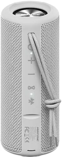 Overview of the MIATONE Boombox Portable Bluetooth Speaker Wireless Outdoor Waterproof Speaker - Grey