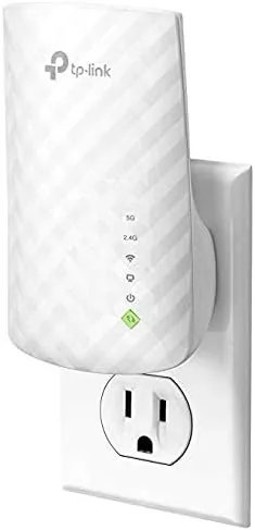 The TP-Link WiFi Extender with Ethernet Port, Dual Band 5GHz/2.4GHz, Up in real use