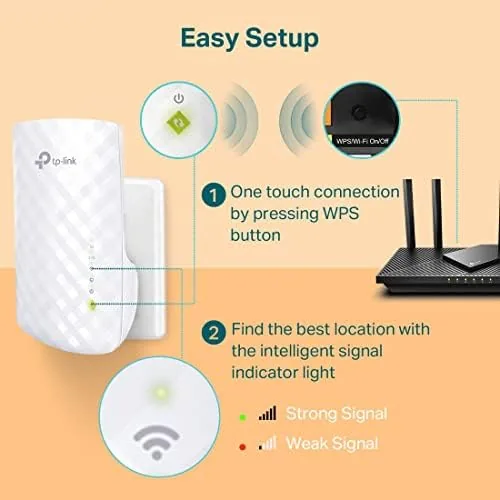 The TP-Link WiFi Extender with Ethernet Port, Dual Band 5GHz/2.4GHz, Up compared in context