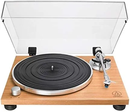 The Audio-Technica AT-LPW40WN Fully Manual Belt-Drive Turntable, 2 Speeds, Dynamic Anti-Skate in real use