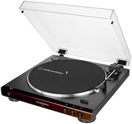 Audio-Technica At-LP60X-BW Fully Automatic Belt-Drive Stereo Turntable, Hi-Fi, 2 Speed, Dust Cover, Anti-Resonance, Die-Cast Review: Tested and Rated