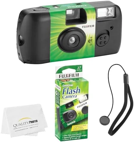 Overview of the Fujifilm QuickSnap Flash 400 Disposable 35mm Camera (1 Pack) Bonus