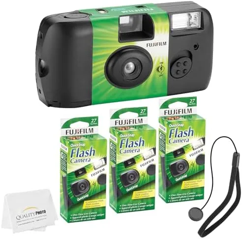 Testing the Fujifilm QuickSnap Flash 400 Disposable 35mm Camera (1 Pack) Bonus over two weeks