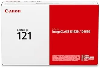 Canon Genuine 121 Black Toner Cartridge Compatible with D1650, D1620 | 5,000 page yield Review: Tested and Rated