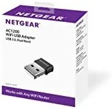 Detail shot of the NETGEAR AC1200 Wi-Fi USB 2.0 Mini Adapter for Desktop PC features
