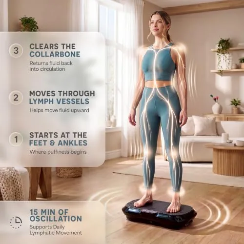 A person standing on the Lifepro Waver during a low intensity session