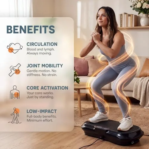 The Lifepro Waver vibration plate compared with a smaller budget platform