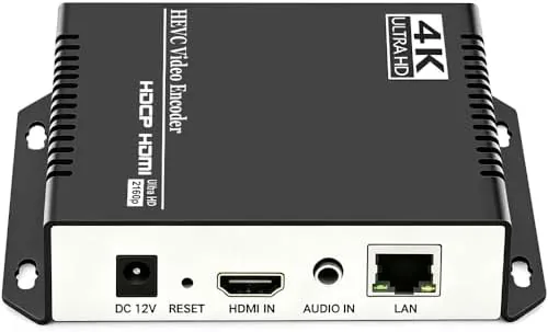 Overview of the H.265 H.264 4K HDMI to IP Network Video Encoder, 1080P